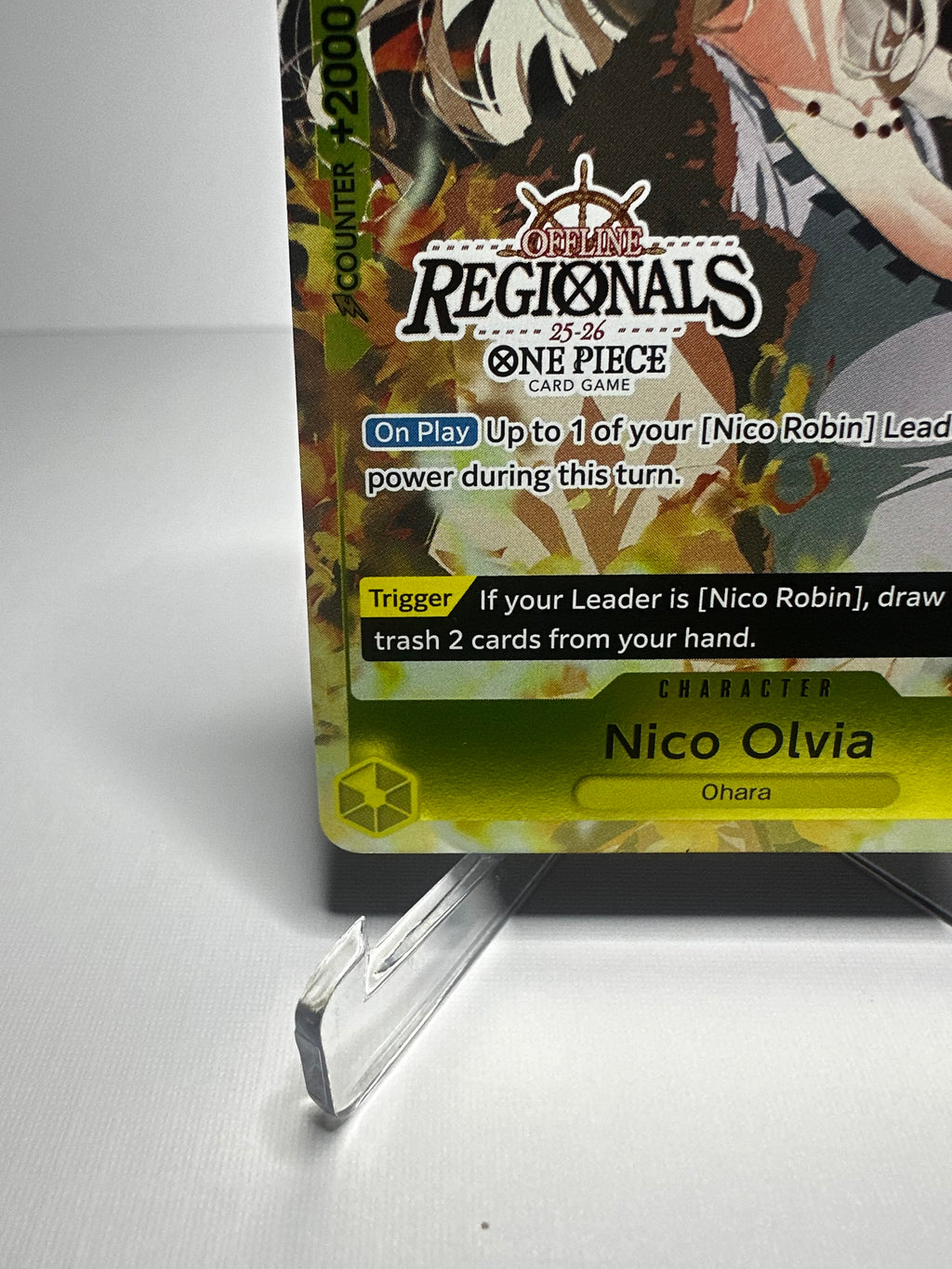 OP09 Nico Olvia Alt Art Offline Regional (Eng)
