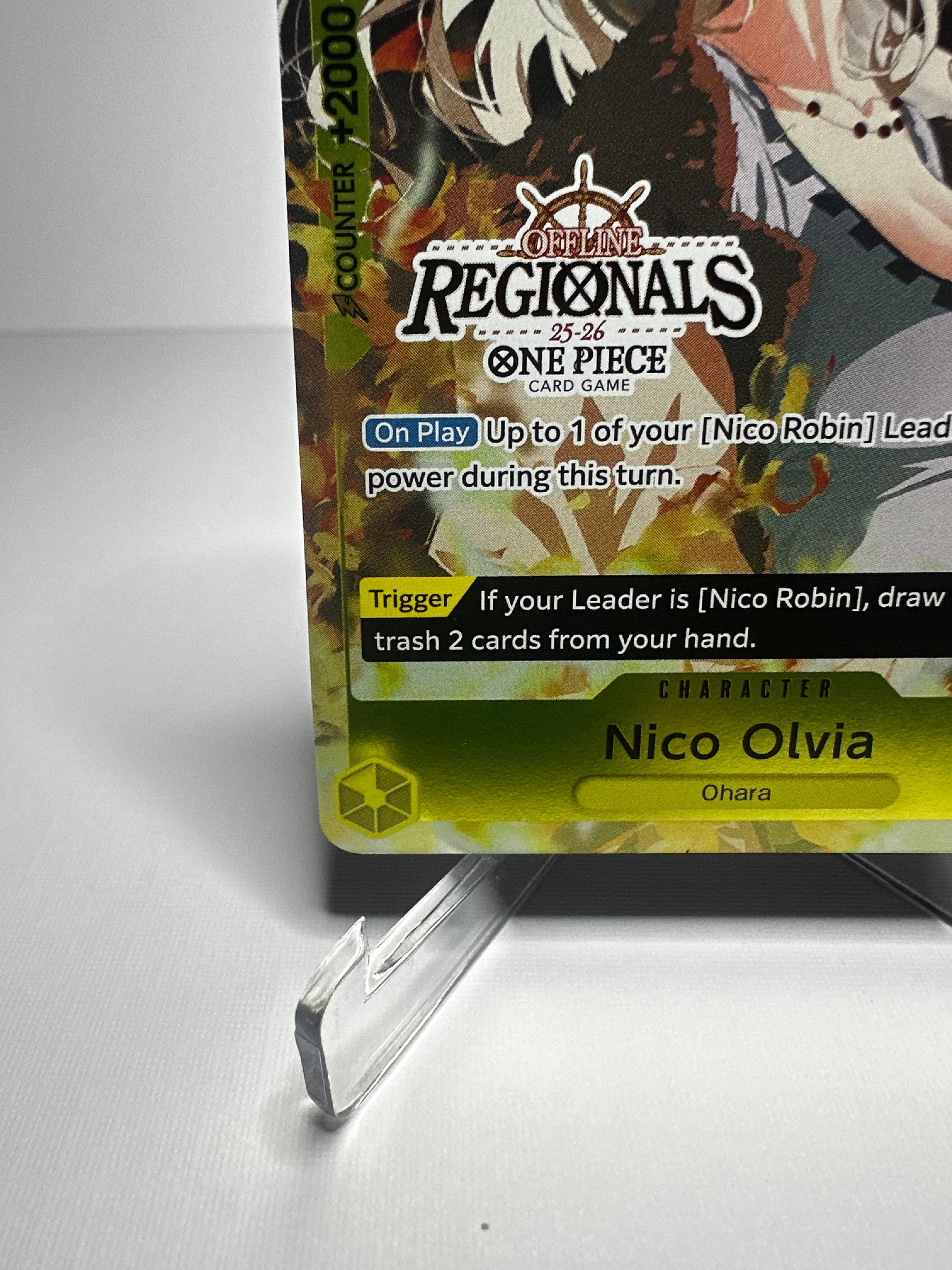 OP09 Nico Olvia Alt Art Offline Regional (Eng)