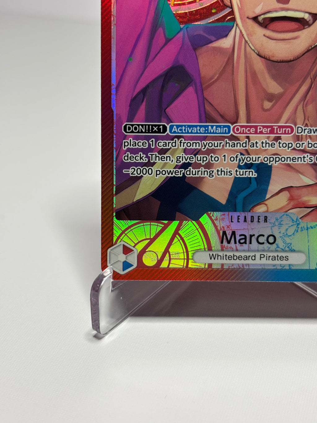 OP08 Marco Alt Art Leader (Eng)