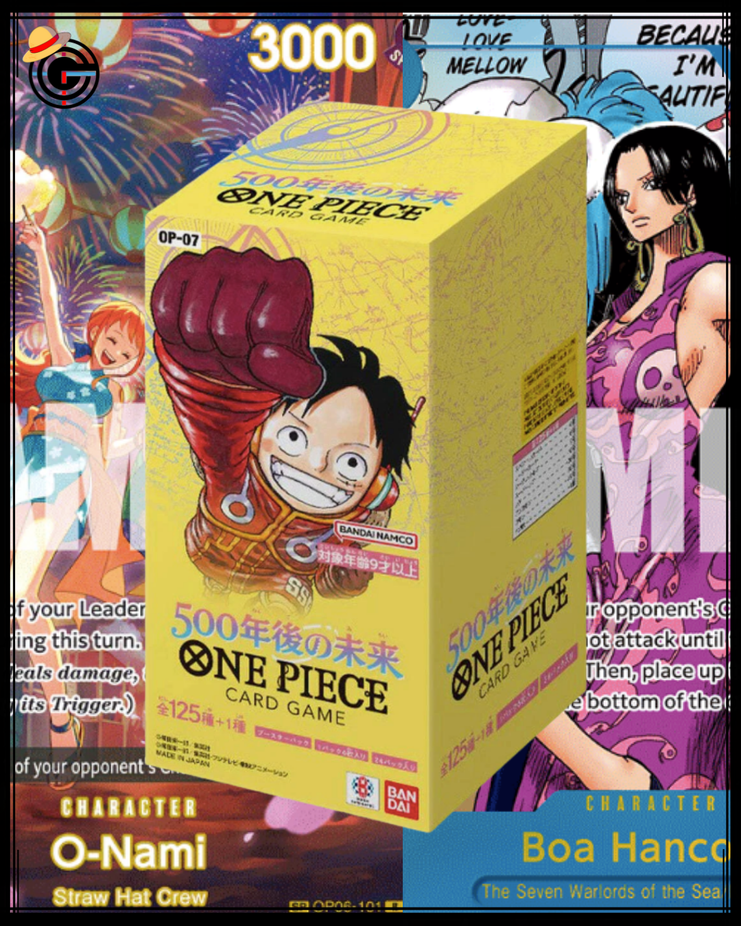 One Piece Card Game - The Future 500 Years From Now OP-07 Booster Box Japanese