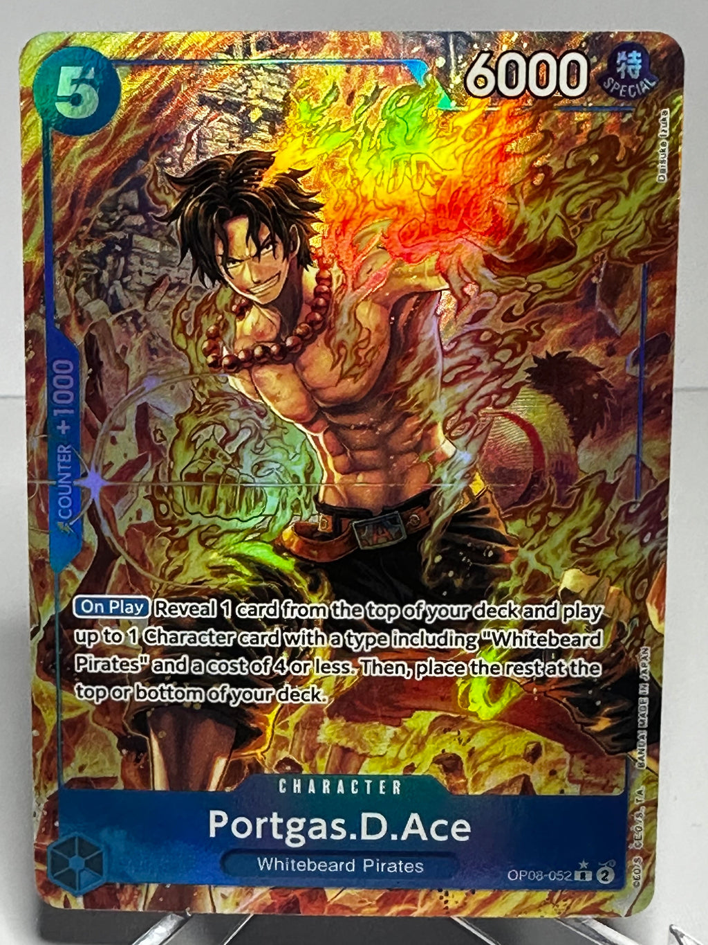 OP08 Portugas D. Ace Alt Art