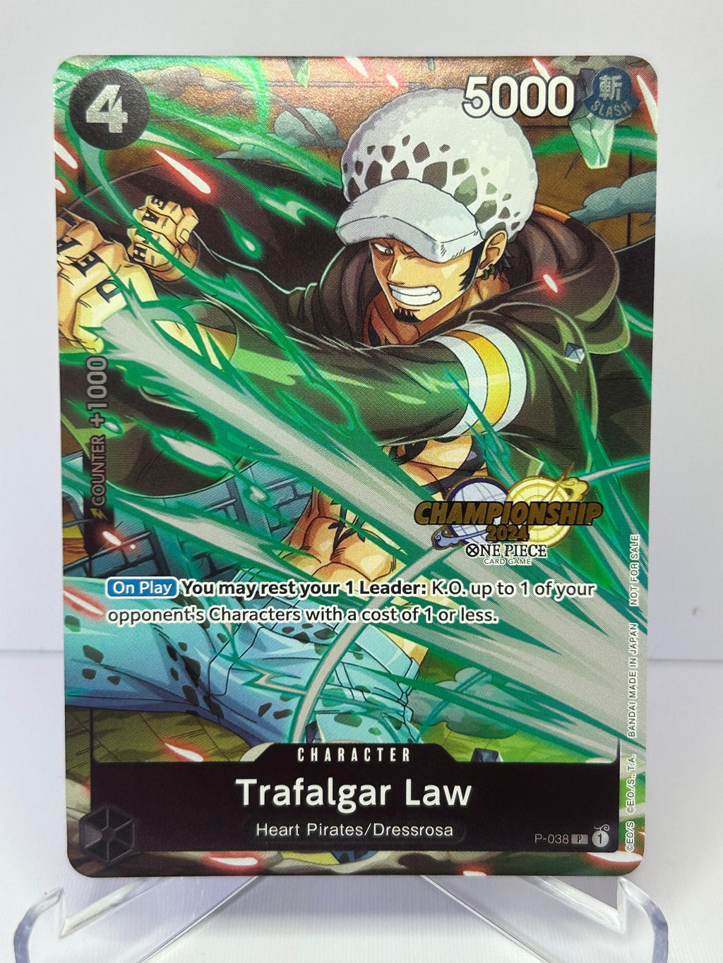 P-038 Trafalgar Law Championship 2024 Eng