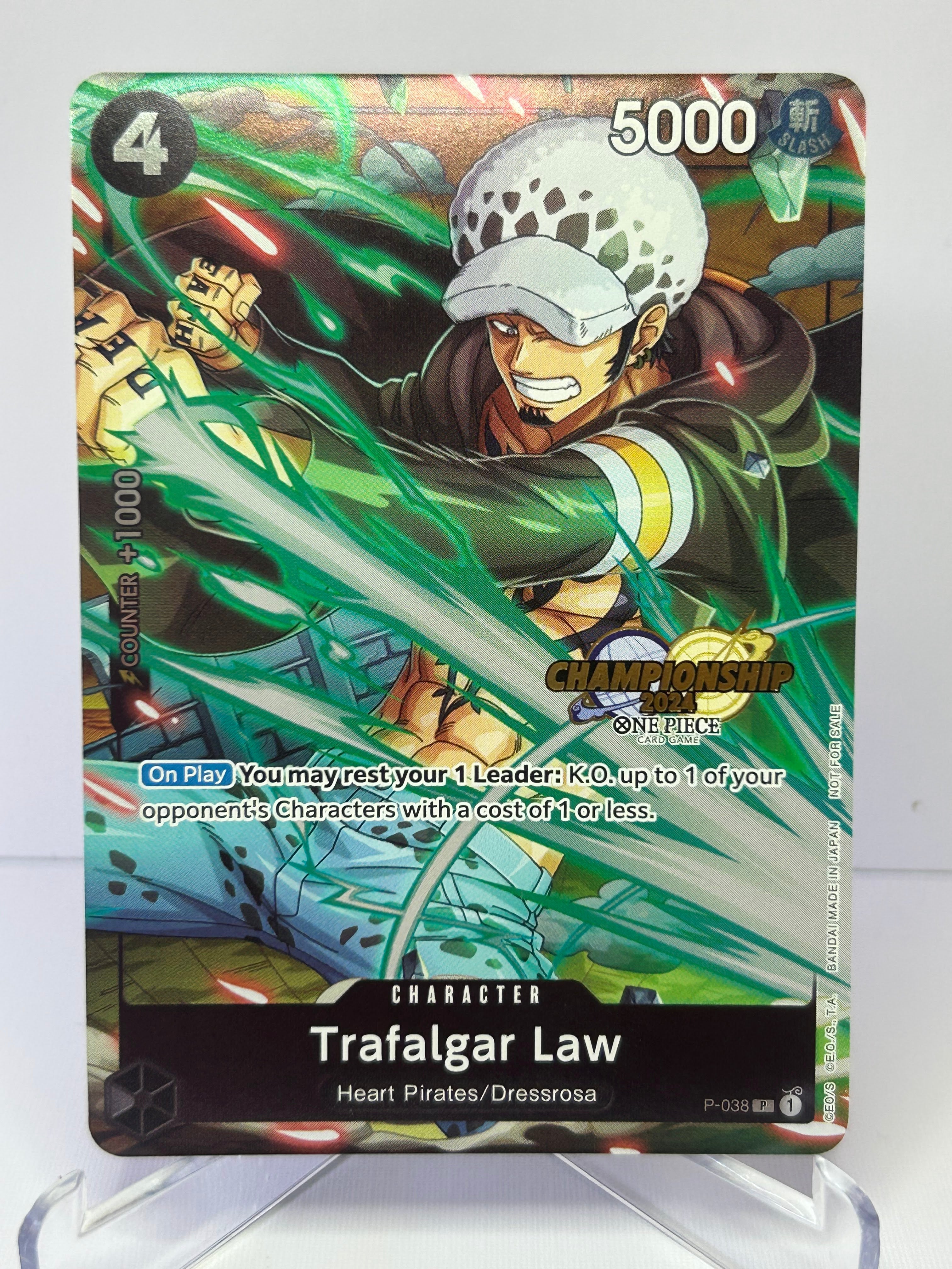 P-038 Trafalgar Law Championship 2024 Eng
