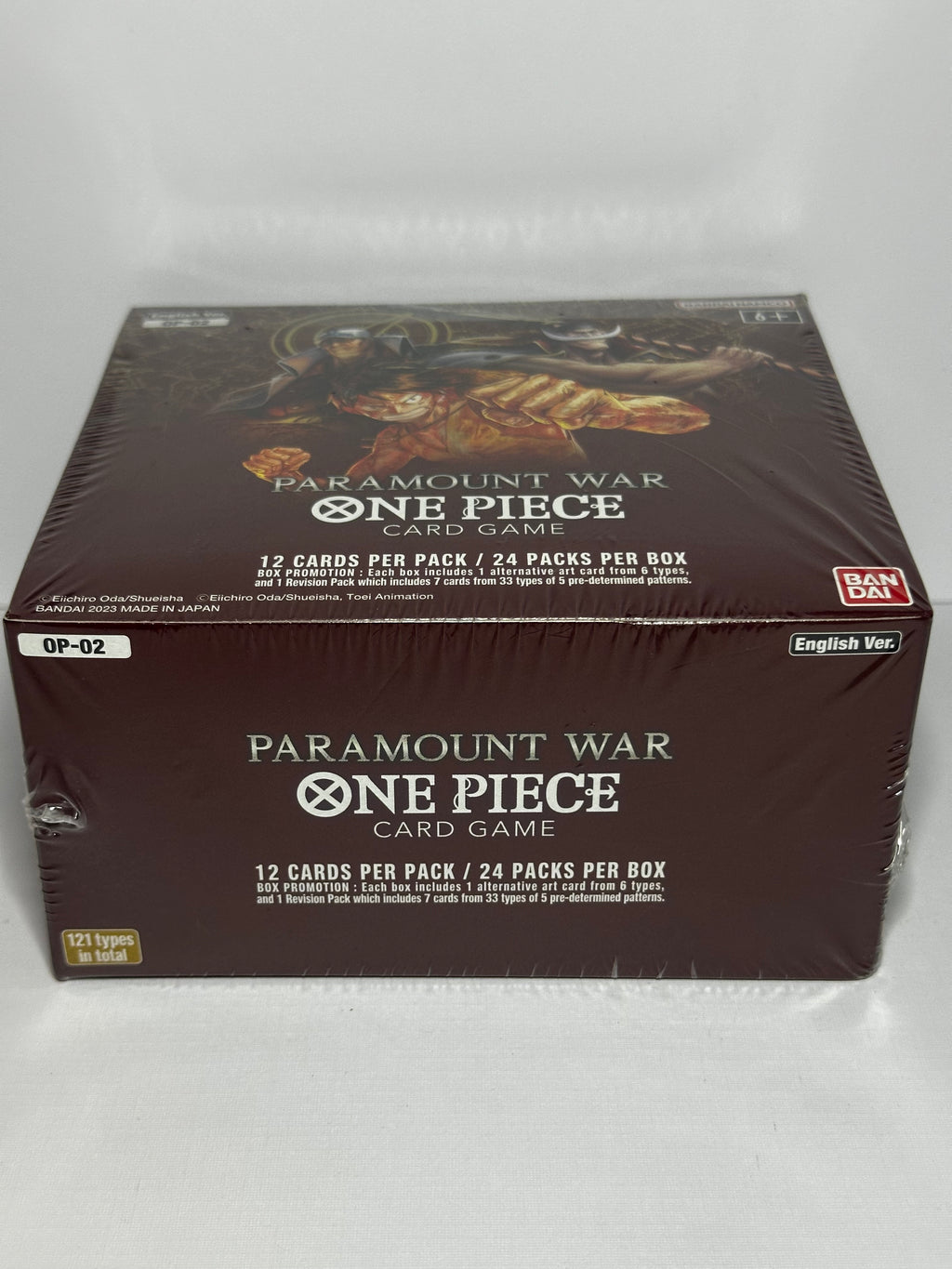 One Piece Card Game - Paramount War OP02 Booster Box English