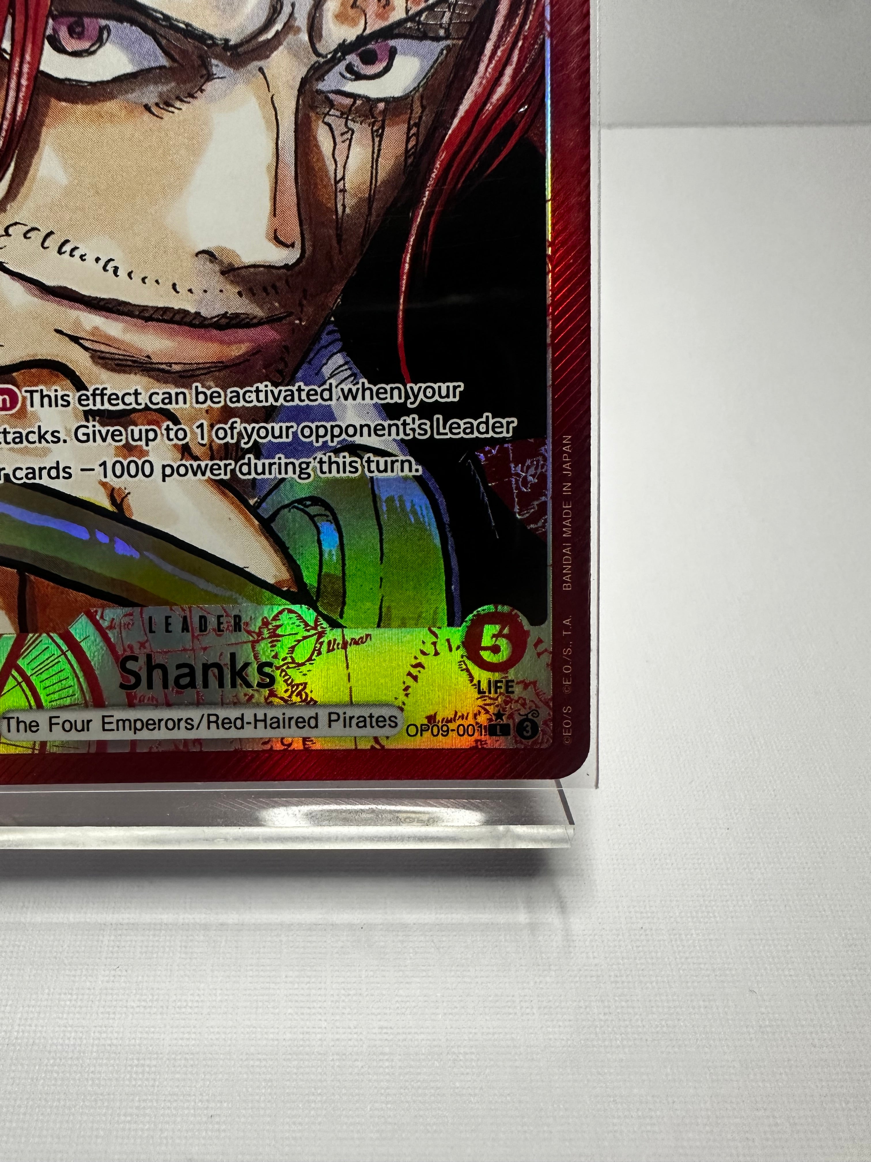 OP09 Shanks Alt Art Leader Eng