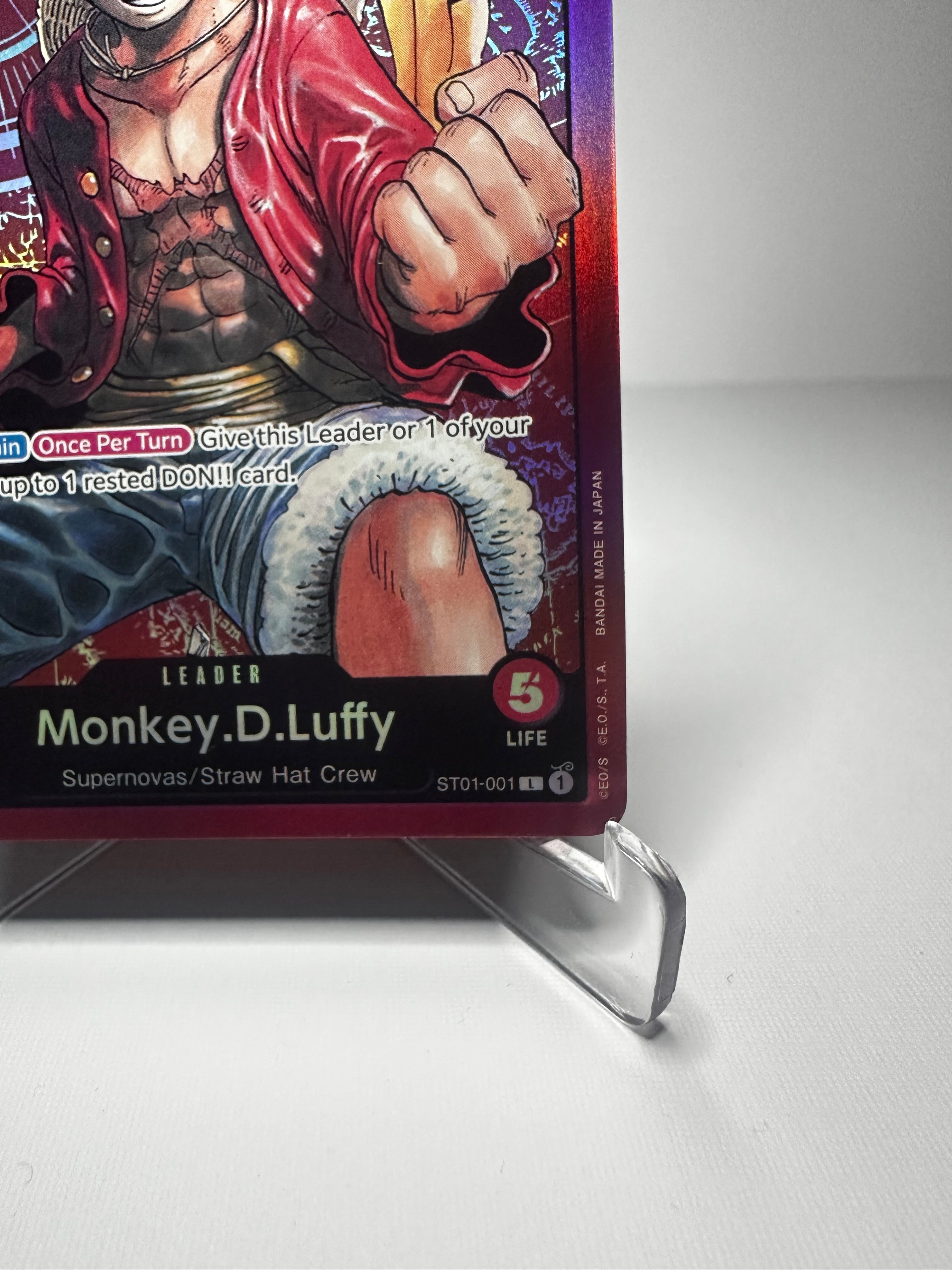 ST01 Monkey D. Luffy Alt Art Leader (Eng)