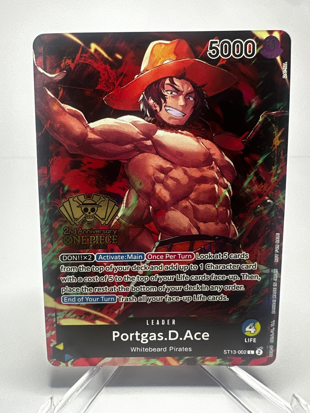 2nd Anniversary Tournament Ace Alt Art Leader (Eng)