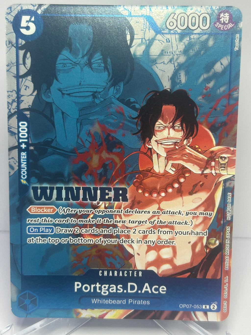 OP07 Portugas D. Ace 2024 Winner Event Pack Promo (Eng)