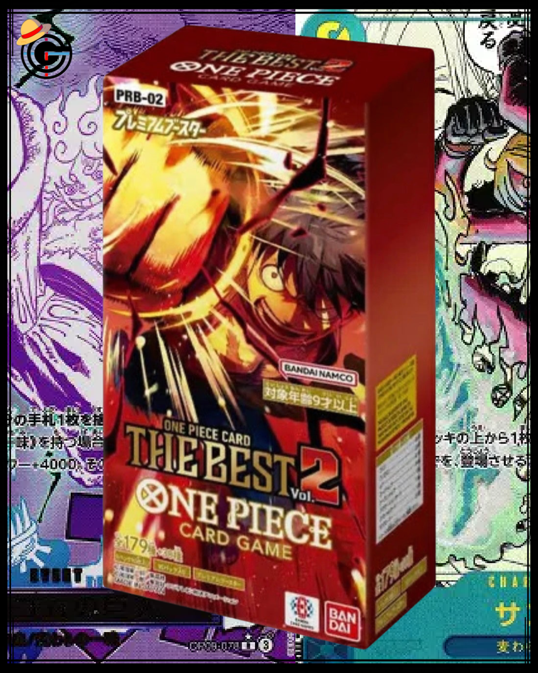 One Piece Card Game - Premium Booster: The Best Vol.2 PRB-02 Booster Box Japanese