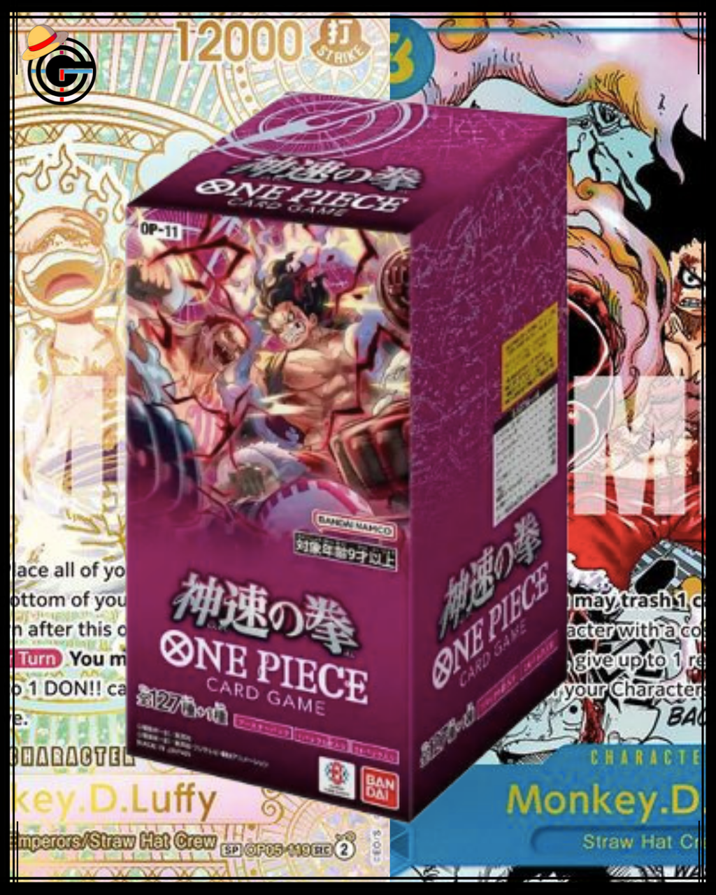 One Piece Card Game - A Fist Of Divine Speed OP-11 Booster Box Japanese