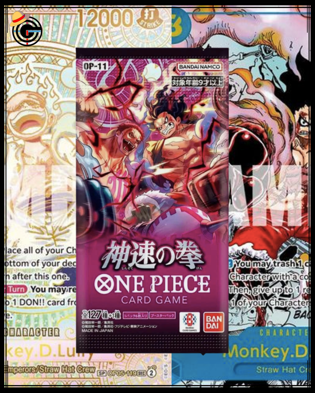 One Piece Card Game - A Fist Of Divine Speed OP-11 Booster Box Japanese