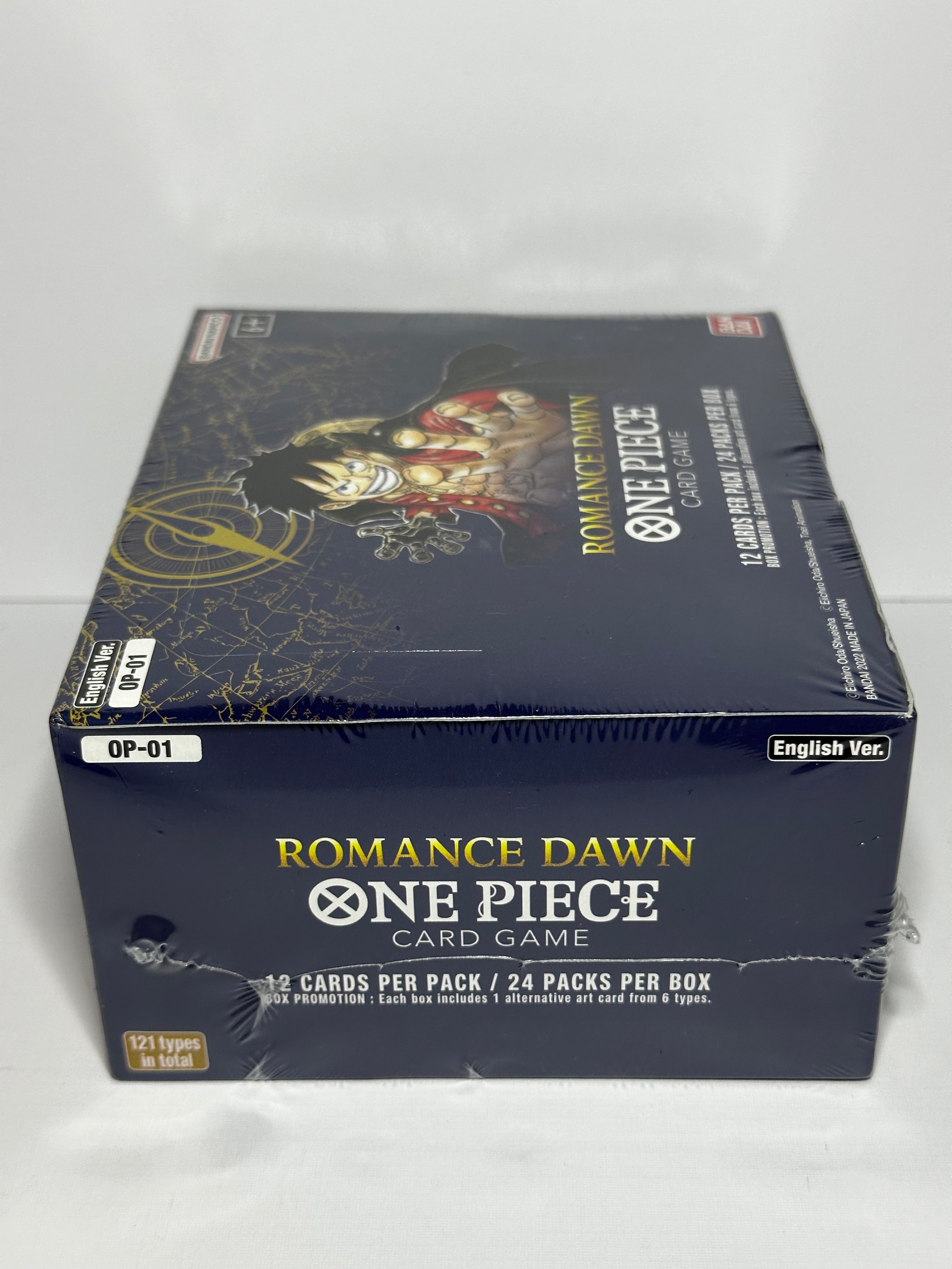 One Piece Card Game - Romance Dawn OP01 (White Bottom) Booster Box English