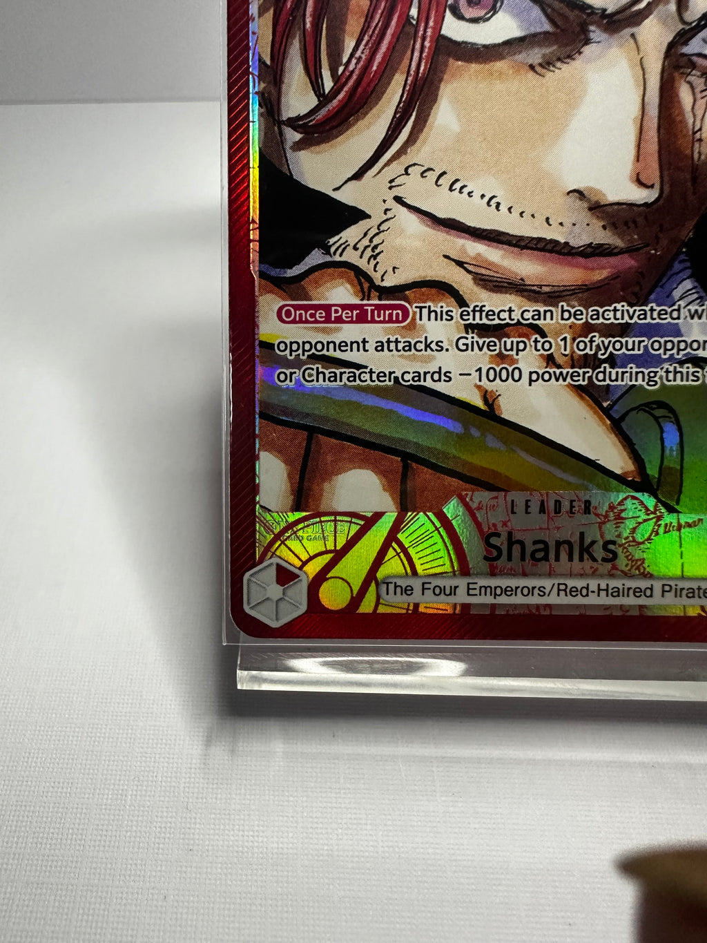 OP09 Shanks Alt Art Leader Eng