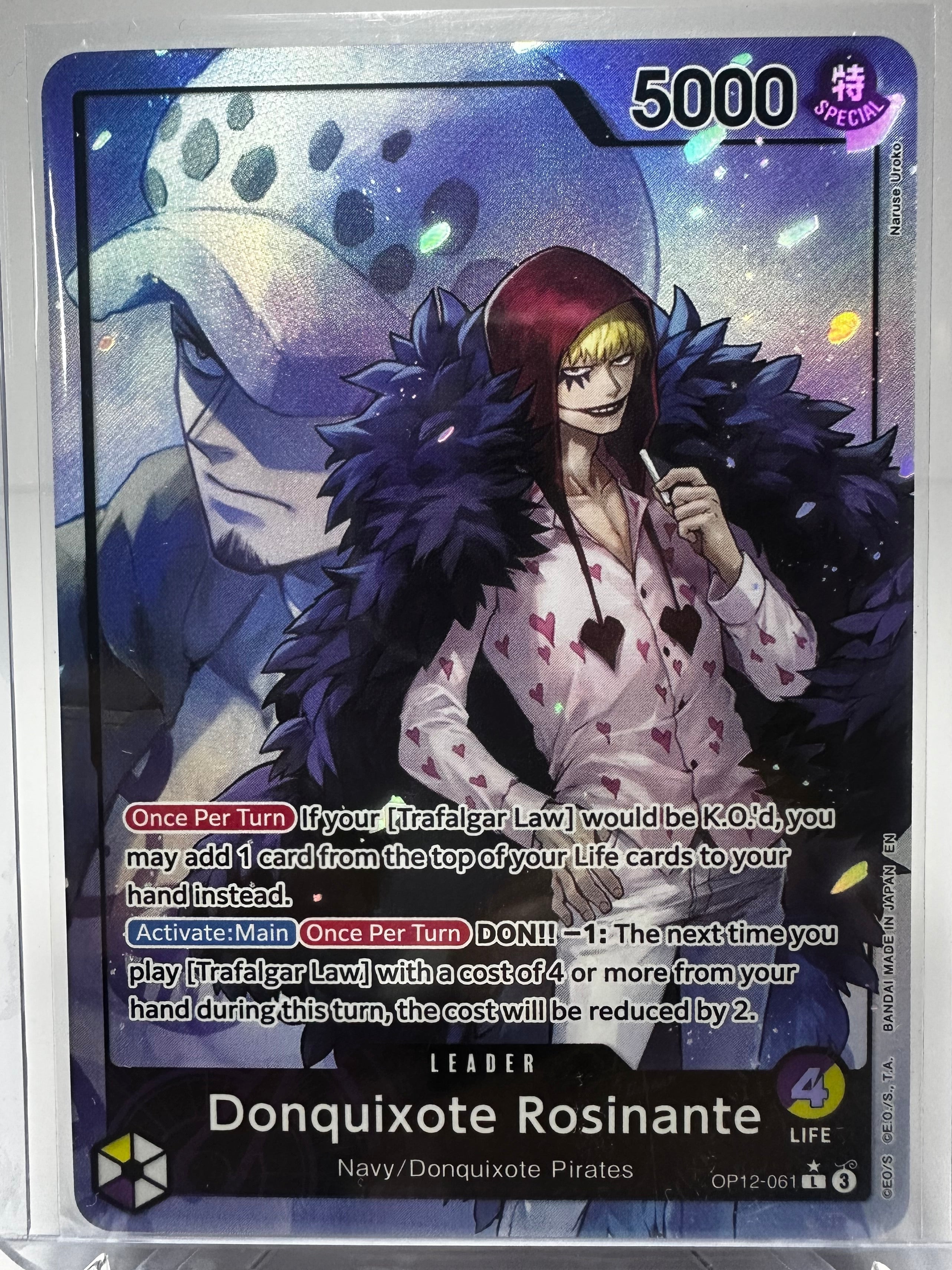 OP12 Rosinante Alt Art Leader Eng