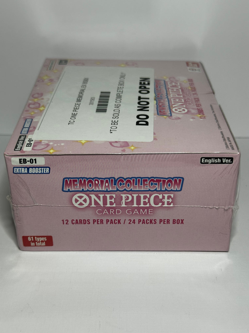 One Piece Card Game - Memorial Collection EB01 Booster Box English