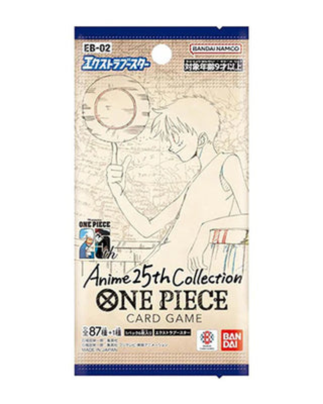 One Piece Card Game - Extra Booster Anime 25th Collection EB-02 Booster Box Japanese