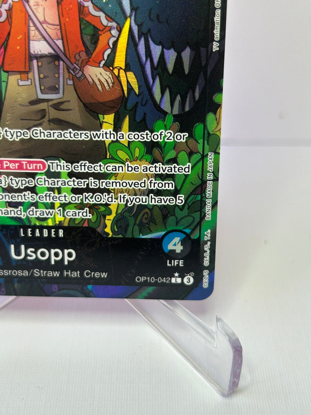 OP10 Usopp Alt Art Leader Eng