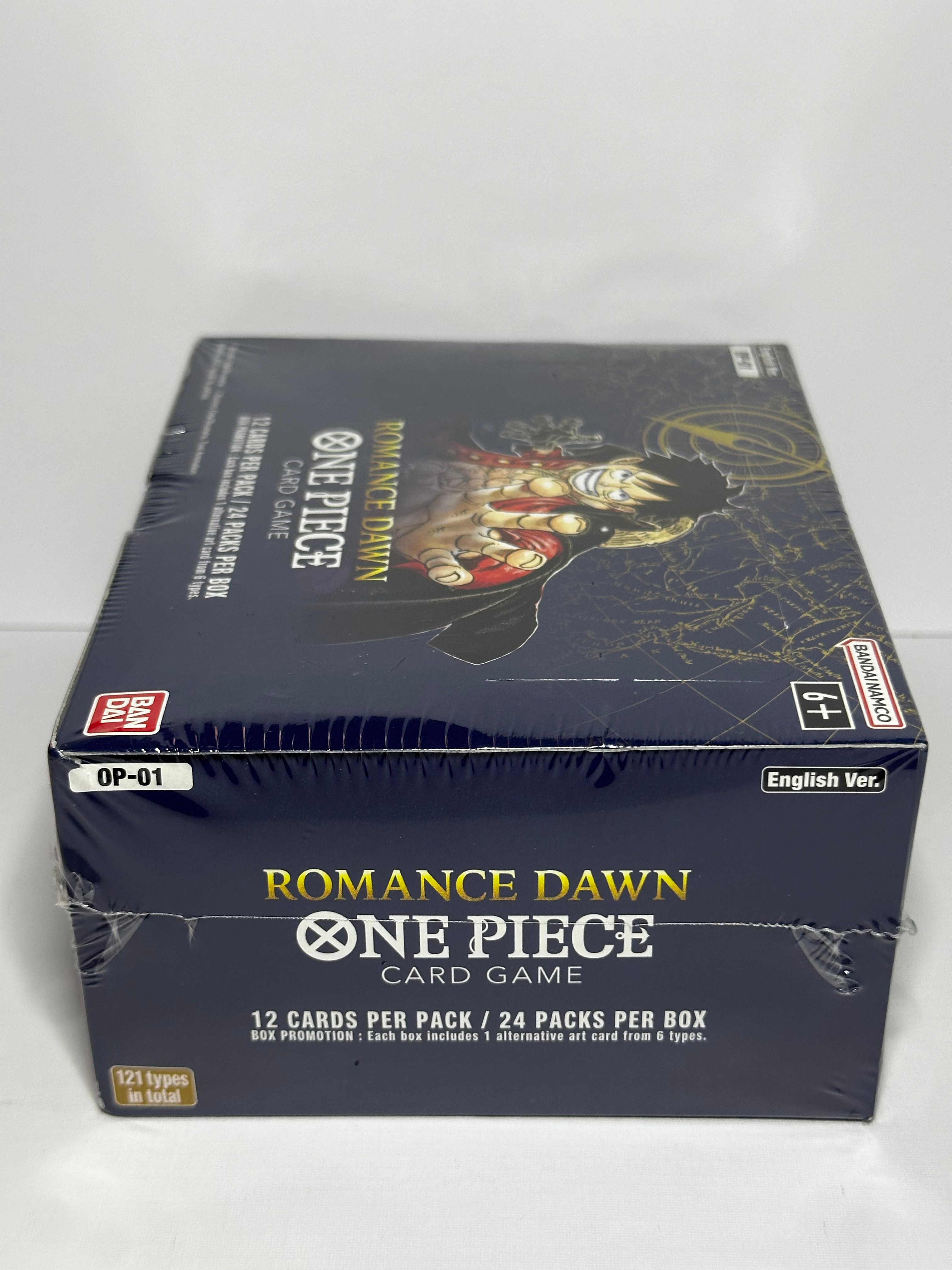 One Piece Card Game - Romance Dawn OP01 (White Bottom) Booster Box English