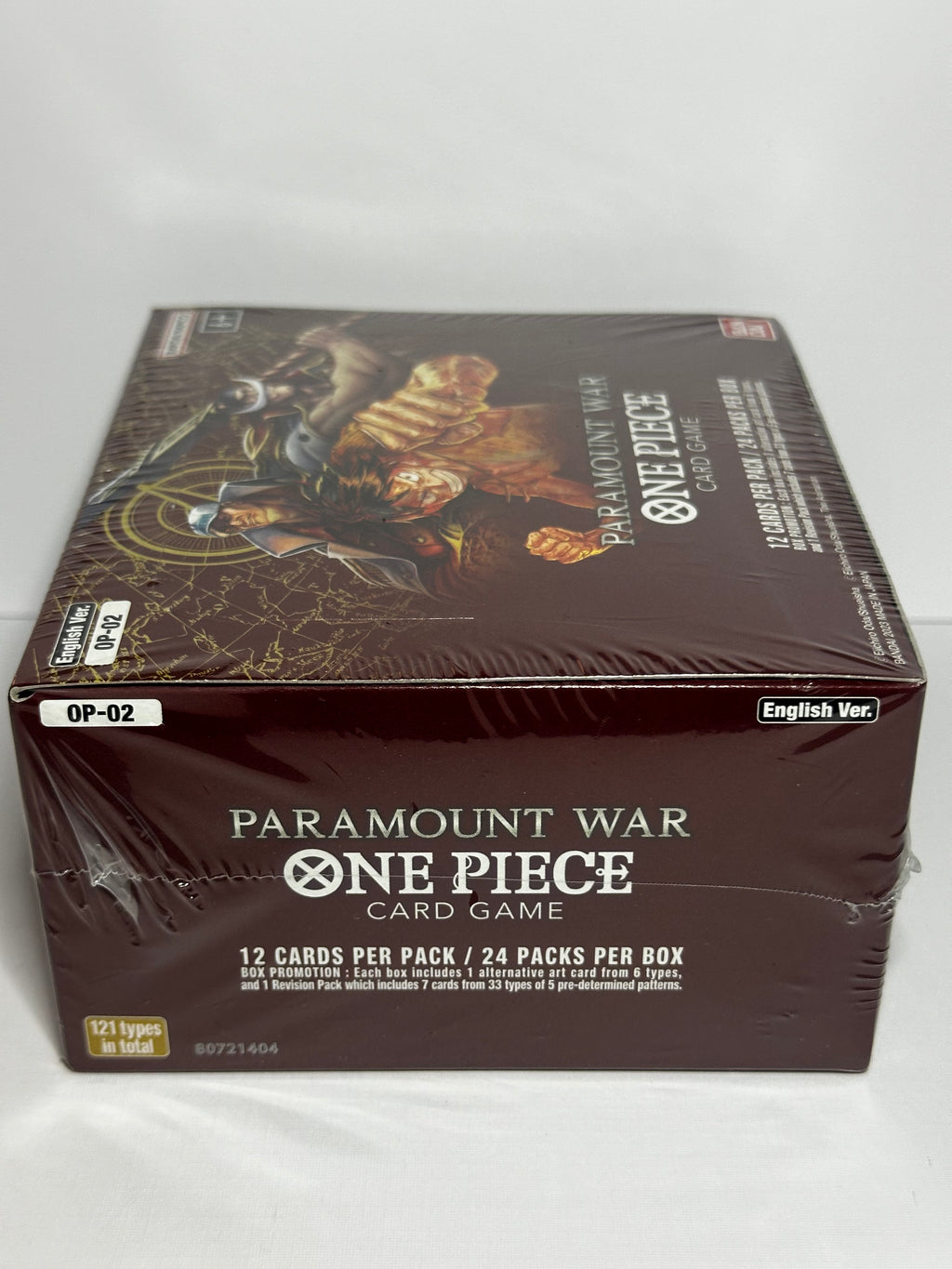 One Piece Card Game - Paramount War OP02 Booster Box English