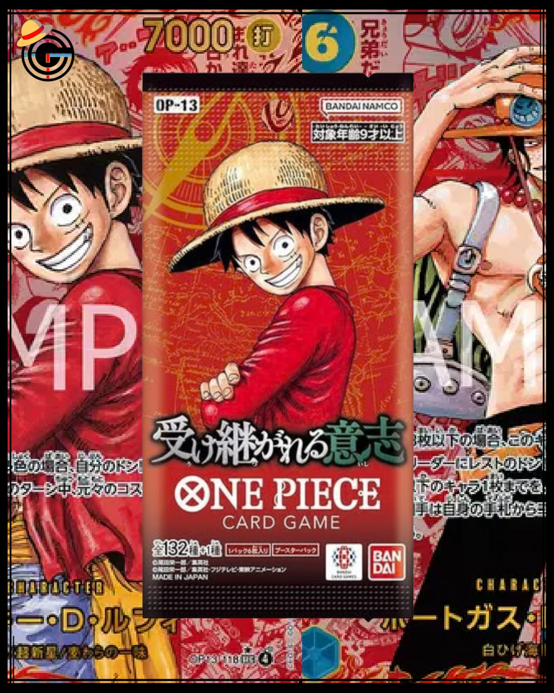 One Piece Card Game - Carrying On His Will OP-13 Booster Box Japanese