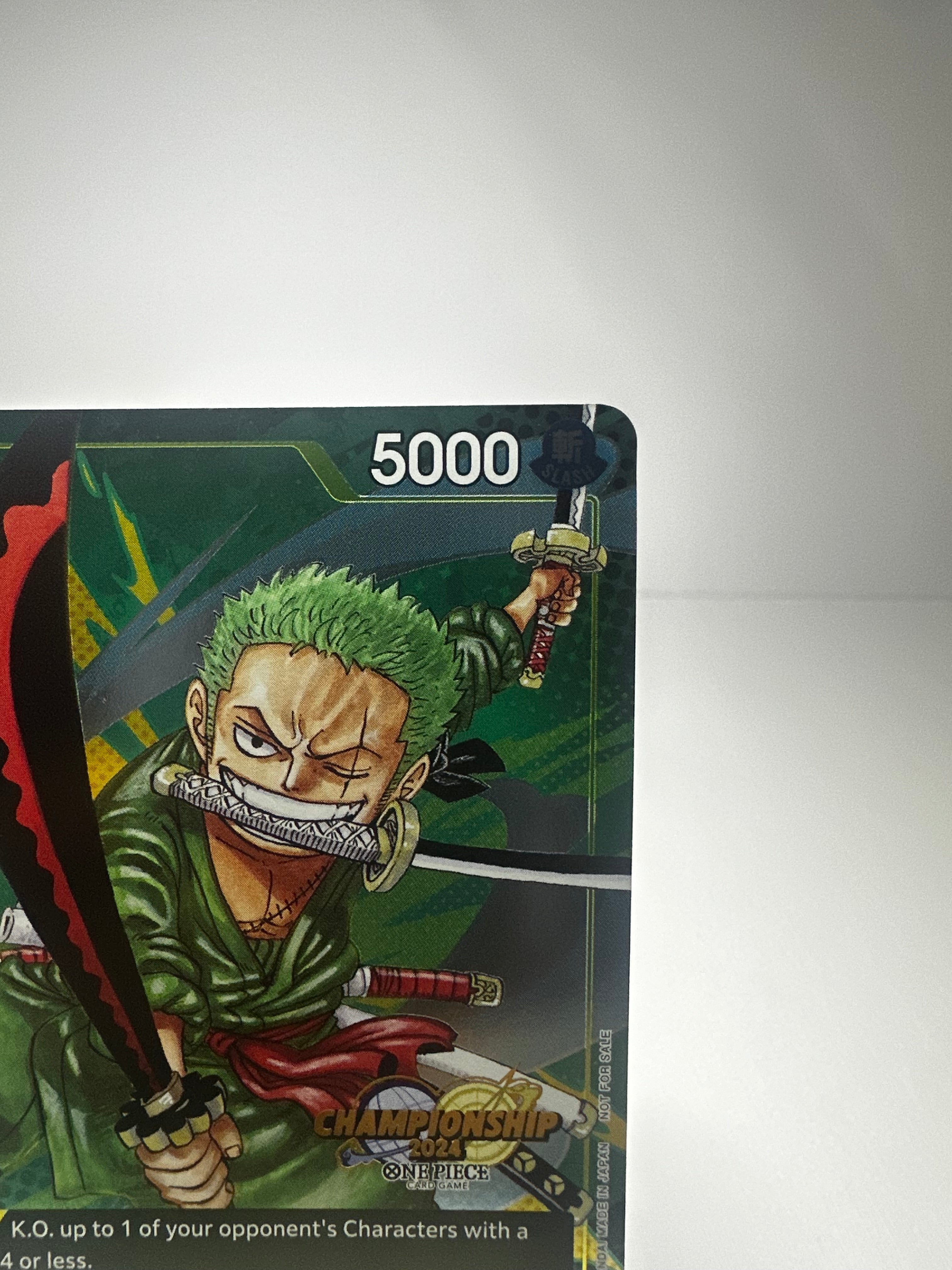 Championship Event Pack 2024 Zoro Alt Art (Eng)