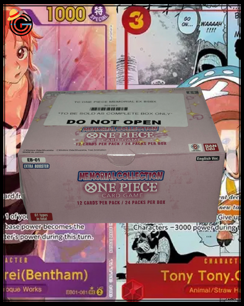 One Piece Card Game - Memorial Collection EB01 Booster Box English