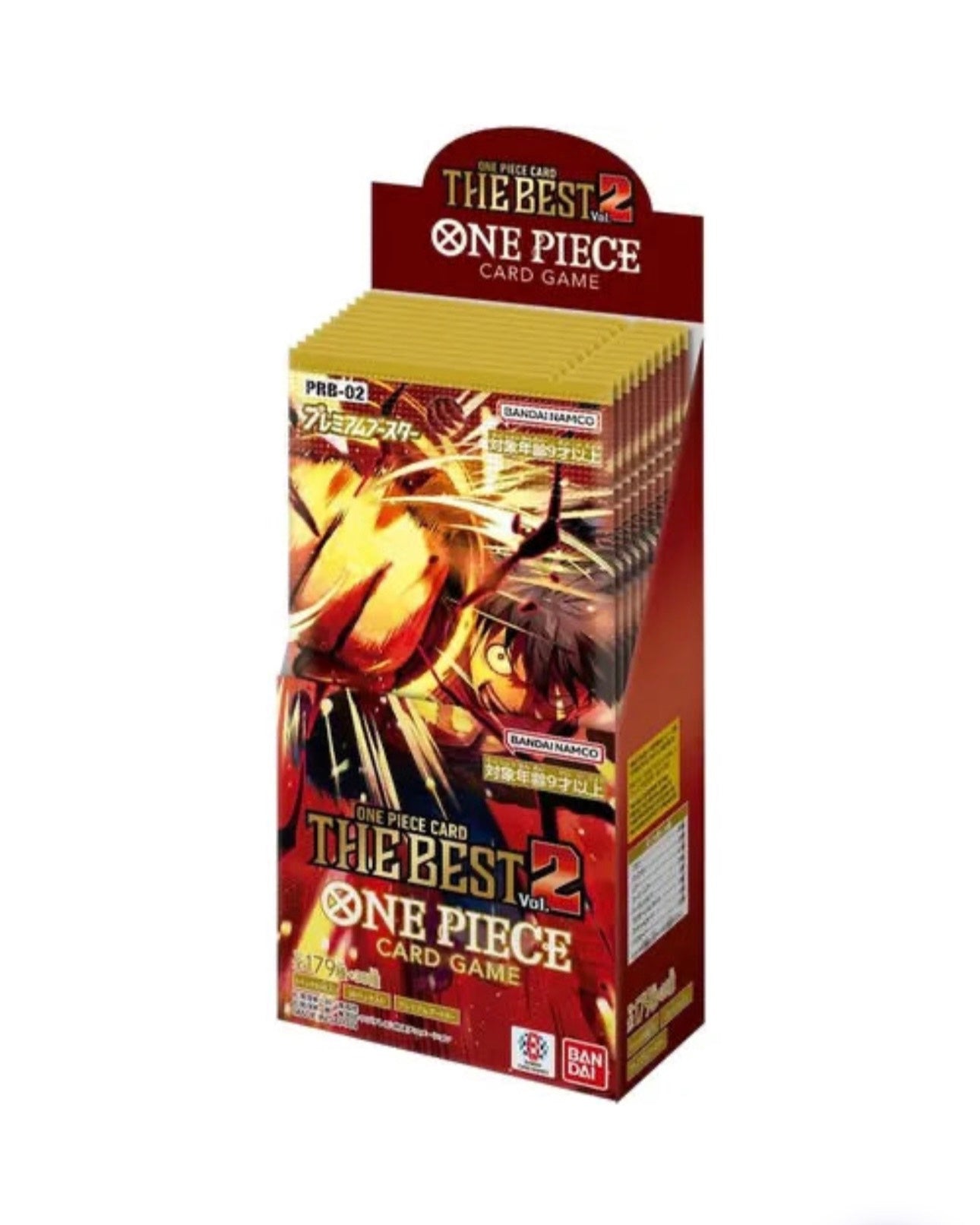 One Piece Card Game - Premium Booster: The Best Vol.2 PRB-02 Booster Box Japanese