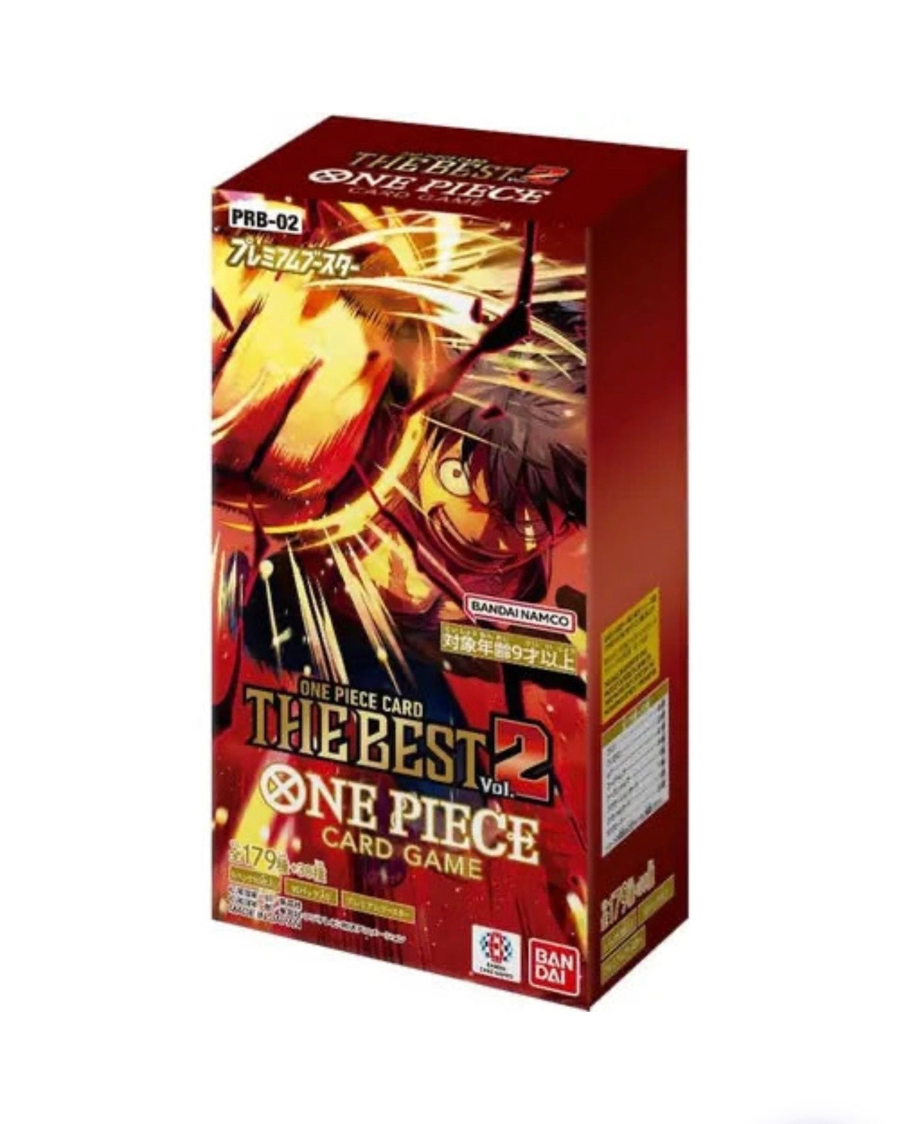 One Piece Card Game - Premium Booster: The Best Vol.2 PRB-02 Booster Box Japanese